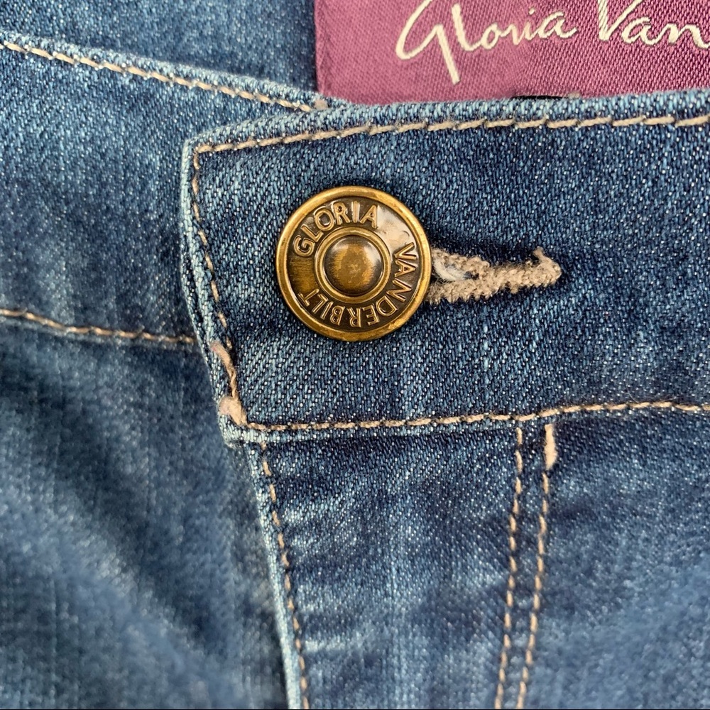 Gloria Vanderbilt stretch jeans size 16 short - Picture 4 of 8